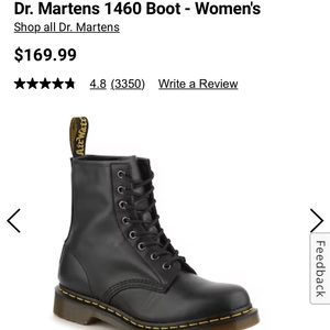 Like New black Dr.Martins ! Size 5